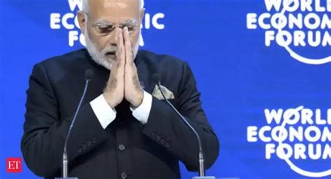 WEF 2018: Davos: Watch PM Modi's full WEF 2018 speech - The Economic ...