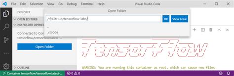 VS Code Attach to Container 的图像结果