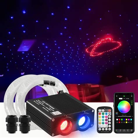 ATOKEE Starlight Headliner Kit, Upgraded 32w Dual Color Star Lights for ...