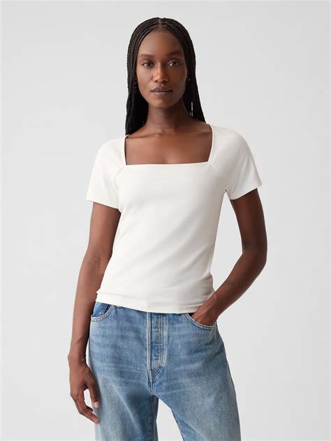 Womens Square Neck Tops | Gap
