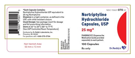 DailyMed - NORTRIPTYLINE HYDROCHLORIDE capsule