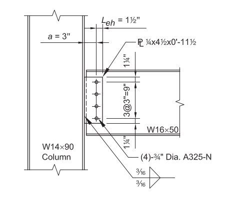 Image result for Shear Connection Design Example