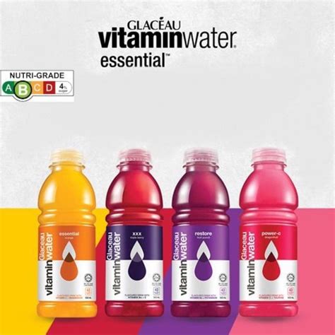 Glaceau vitamin water (assorted flavours), Food & Drinks, Beverages on ...