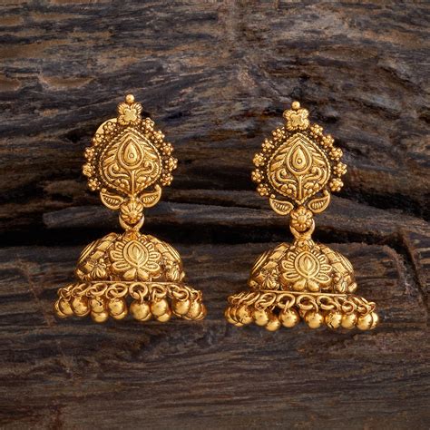 Silver Temple Earring 174356