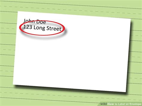 Image result for How Label Envelope