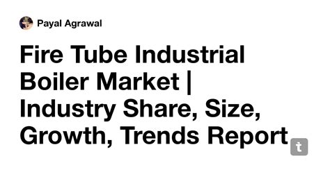 Fire Tube Industrial Boiler Market | Industry Share, Size, Growth ...
