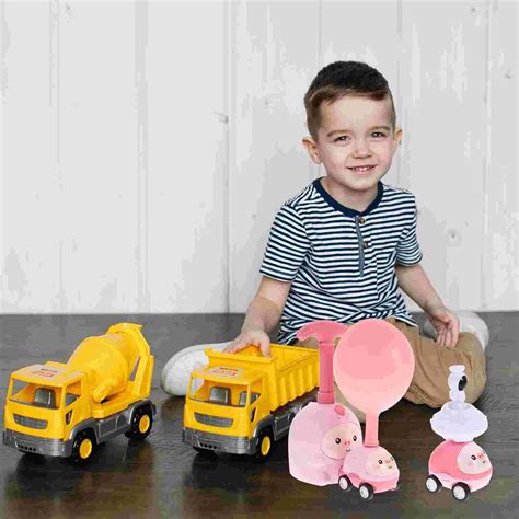 Balloon Toy Car Launcher Power Air Science Educational Aerodynamic Toys Zoom Vehicle Preschool ...