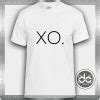 Buy Tshirt The Weeknd XO Tshirt mens Tshirt womens Tees Size S-3XL