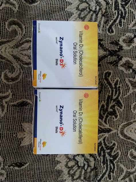 TAB ZYROCAL Zynano D3 Shots,Vitamin D3 Nano Shots,Sugarfree ...