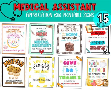Medical Assistant Week Printable Signs. Happy Medical Assistants Week ...