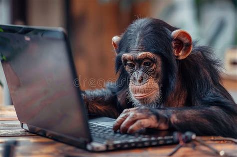Image result for Monkey Using Computer Correctly