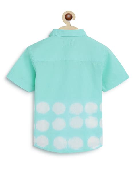 Circle High Shirt - Blue – Tiber Taber Kids