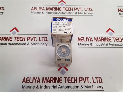 Multi-range Analogue Timer Anly Ah3-ra – Aeliya Marine Tech
