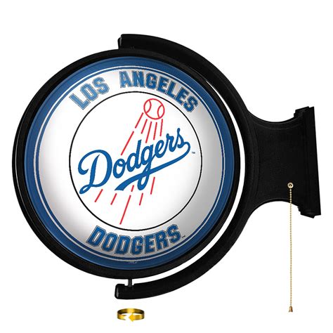 Los Angeles Dodgers // Round Rotating Lighted Wall Sign (Original ...