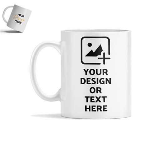 Buy Customized White Ceramic Coffee Mug | Personalised Photo & Text ...