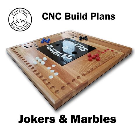 CNC Build Plans - Jokers and Marbles Game With Integrated Storage!! - Etsy
