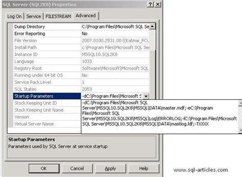 SQL Server Trace Flags 的图像结果