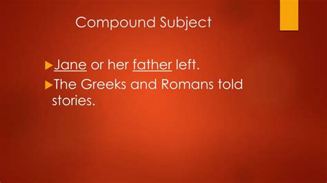 Image result for Compound Subject and Predicate PowerPoint