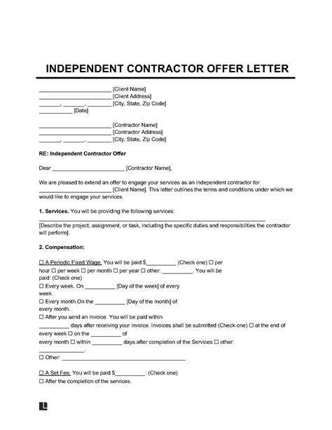 Free Bookkeeping Contract Template | PDF & Word