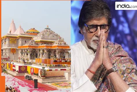 Amitabh Bachchan buys fourth plot in Ayodhya, will serve as a memorial ...