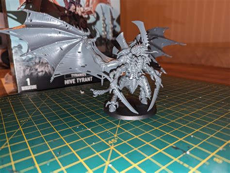 Winged hive tyrant WIP : r/Tyranids