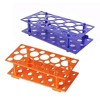 2 Pack 50 Well Centrifuge Tube Rack for 10ml/15ml/50ml Large Size ...