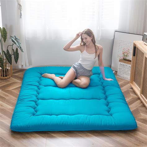 MAXYOYO Japanese Floor Mattress Futon Mattress, Thicken Tatami Mat ...