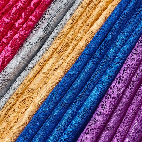 Victoria Stretch Lace Fabric By The Yard