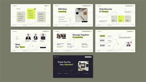Purple Green Modern Ed-Tech Company Profile Keynote, Presentation Templates