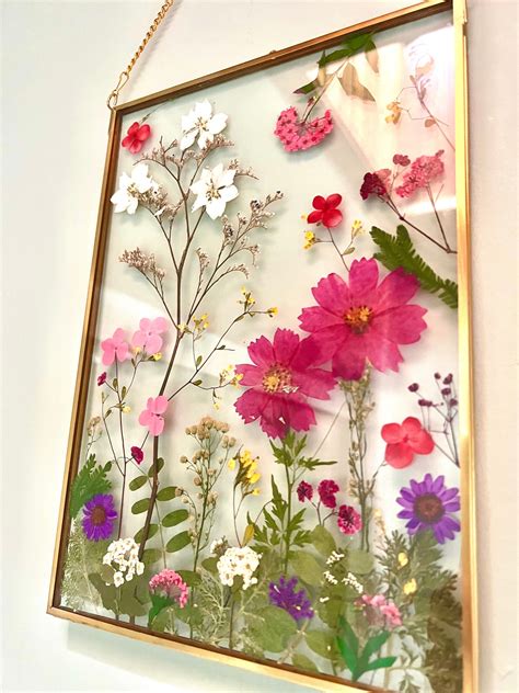 DIY Pressed Flower Art Kit: Make Your Own Botanical Art, Hosting Decor ...
