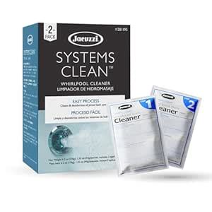 Jacuzzi T627000 Systems Clean Whirlpool Bath, Cleaning Solution for ...