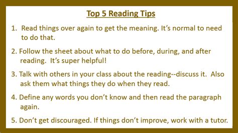 Reading Tips Study with Jess 的图像结果