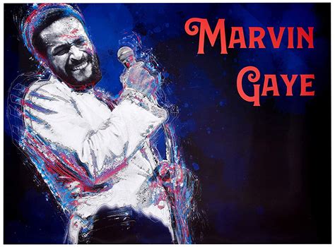 777 Tri-Seven Entertainment Marvin Gaye Poster Prince of Soul Music ...