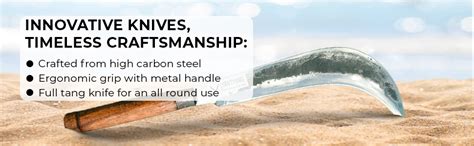 Buy Smithing Brand Handmade Multi Purpose Heavy Duty Billhook Knife ...