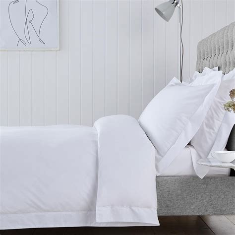 Chelsea Duvet Cover | Luxury White Duvet Cover | DUSK
