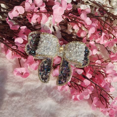 Prismatic Shine Black - Bejeweled Hairbow – ITTYBITTY