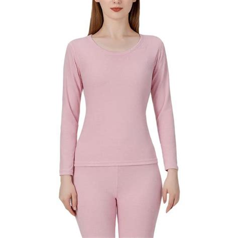 Clearance! Cqxid525 Thermal Underwear for Women Long Wool and Silk Warm ...