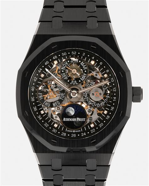 Audemars Piguet Royal Oak Perpetual Calendar Openworked Ceramic Ref ...