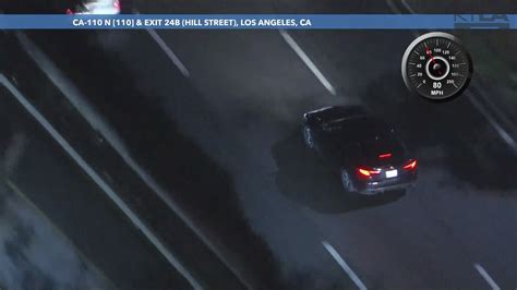 High-speed pursuit suspect evades police in downtown Los Angeles | KTLA