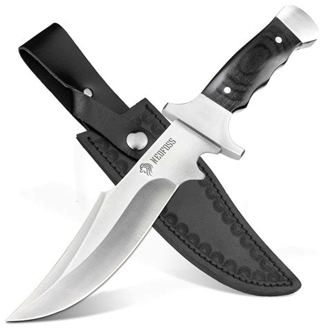 Buy NedFoss Hunting with Sheath, 10.5'' Camping Fixed Blade Knives for ...
