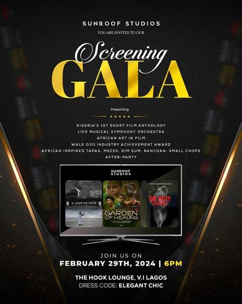 Sunroof Studios Exclusive Screening & Musical Symphony Orchestra, 16 ...