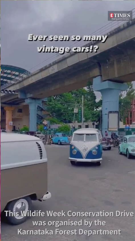A sneak peek into vintage car rally in Bengaluru
