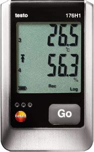 Testo 176 H1 Data logger for monitoring Temperature and Humidity in ...