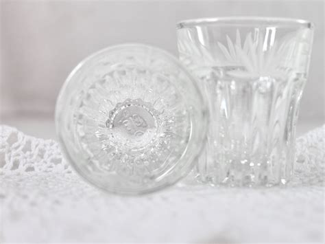 Buy Set of Six Transparent Crystal Glasses_shot Drink Glasses_small ...