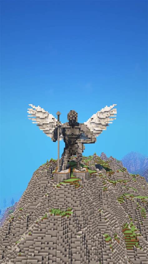 Image result for Greek Statue Tutorials Minecraft