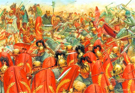 Battle of Carrhae, Part of the Roman–Parthian Wars- by G Rava | Battle ...