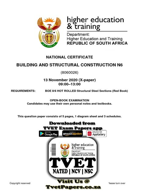 Image result for Structural Construction N6 Tutorial