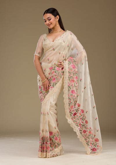 Floral Saree - Buy Floral Print Saree Online At Best Price – Koskii