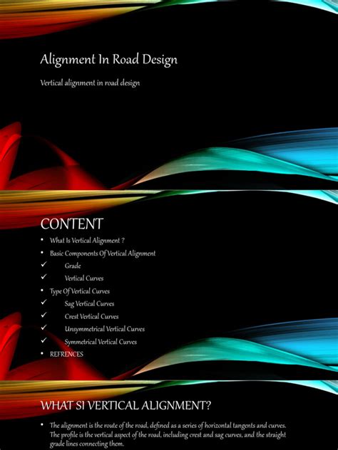 Image result for Vertical Alignment Road Design Example
