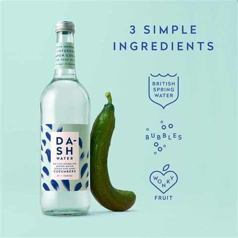 da-sh Flavoured Sparkling Spring Water, Infused with Wonky Fruit ...
